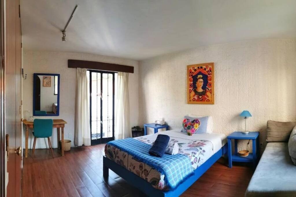 مدينة مكسيكو Villa Casa Ayvar. Espectacular Villa Colonial En El Corazon De Coyoacan. المظهر الخارجي الصورة