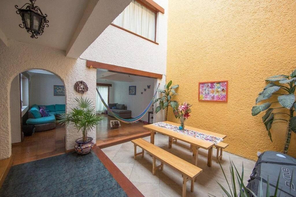 مدينة مكسيكو Villa Casa Ayvar. Espectacular Villa Colonial En El Corazon De Coyoacan. المظهر الخارجي الصورة